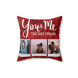 You and Me Square Pillow