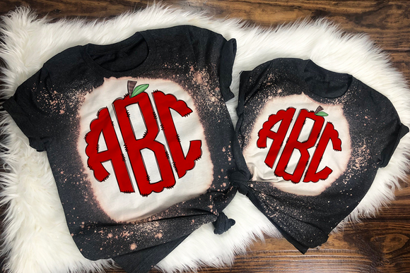 Apple Bleached Monogram Initial