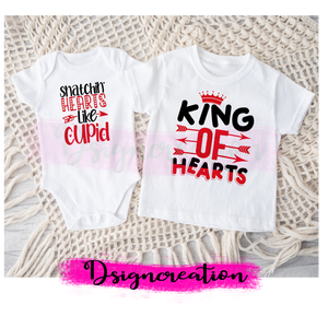 Kids Valentine Tees